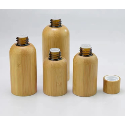 Bamboo Wood Essential Oil Bottle Ring Dropper ISO8317