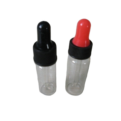 Medical Glass Refillable Dropper Bottle Plastic Pipette For Fluid Delivery