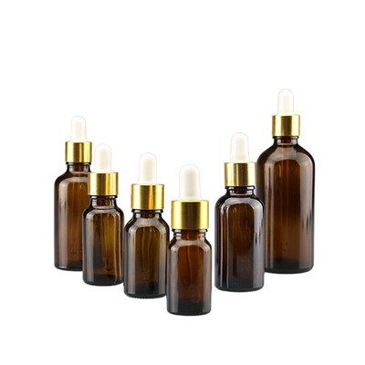 Medical Glass Refillable Dropper Bottle Plastic Pipette For Fluid Delivery