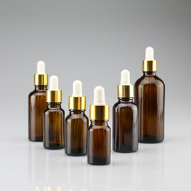Medical Glass Refillable Dropper Bottle Plastic Pipette For Fluid Delivery
