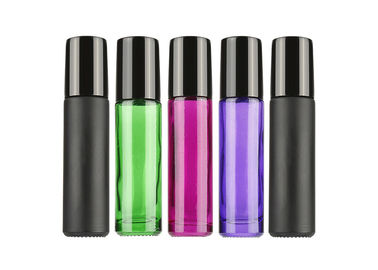 Colorful Empty Rollerball Perfume Bottles 3ml 5ml 8ml 10ml 15ml With Lid