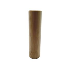 Natural Wooden Empty Bamboo Custom Lipstick Tubes Cosmetic Packaging