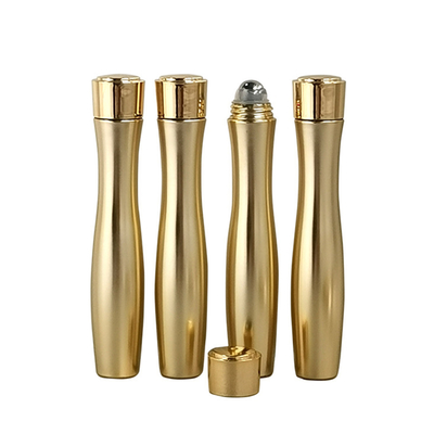 20ml Gouden Plastic Olie Fles PETG Oogcrème Essentiële Olie Roller Om Kraal Fles Te Nemen​